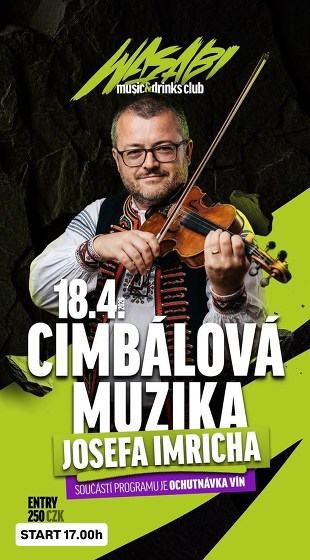 Plakát události Cimbálová muzika Josefa Imricha