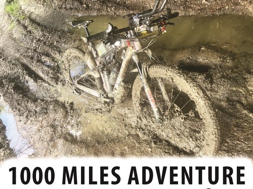 Plakát události 1000 Miles Adventure na vlastní kůži