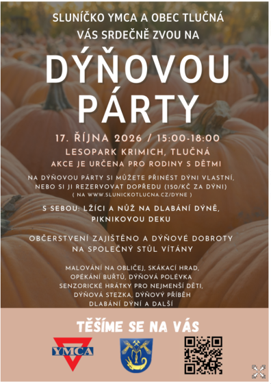 Plakát události Dýňovou Párty