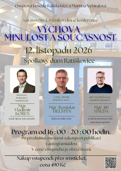 Plakát události 2. Výchovná konference - Výchova minulost a současnost