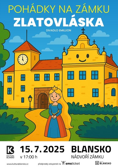 Plakát události Zlatovláska | Pohádka na zámku
