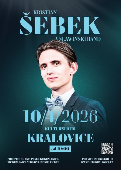 Plakát události Kristián Šebek a Slawinski Band