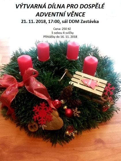 Plakát události Adventní věnce
