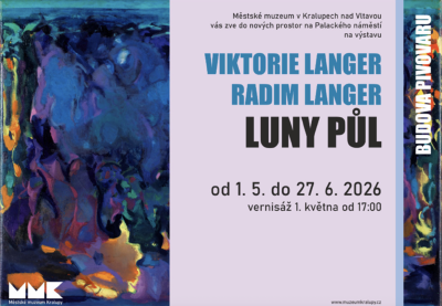 Plakát události Viktorie Langer, Radim Langer - Luny půl