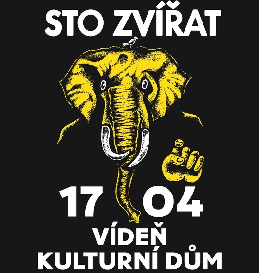 Plakát události Sto zvířat v KD Vídeň