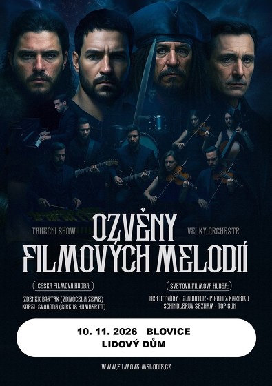 Plakát události Ozvěny filmových melodií
