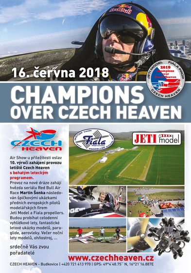 Plakát události Champions over Czech Heaven
