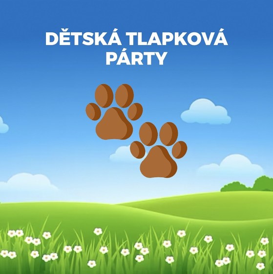 Plakát události Dětská Tlapková Párty / BENEŠOV