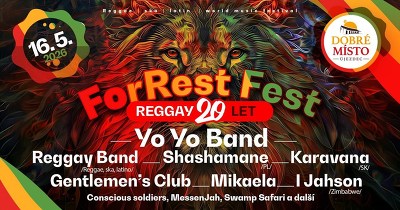 Plakát události ForRest Fest - Reggay 20yo