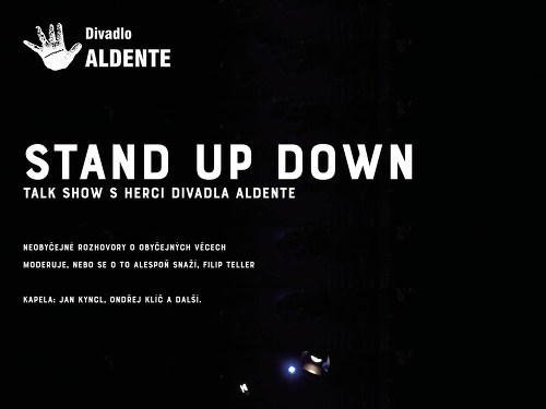 Plakát události Stand up Down