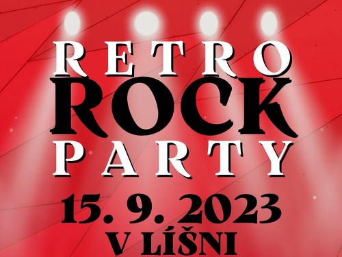 Plakát události Retro Rock Party
