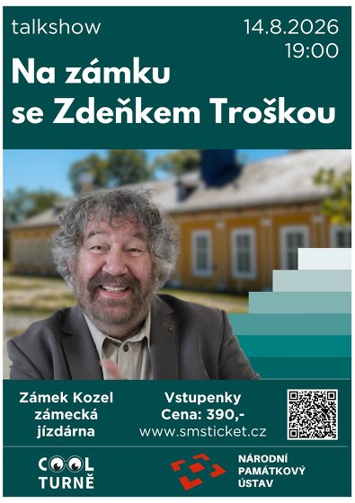 Plakát události Na zámku se Zdeňkem Troškou