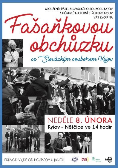 Plakát události Fašaňková obchůzka
