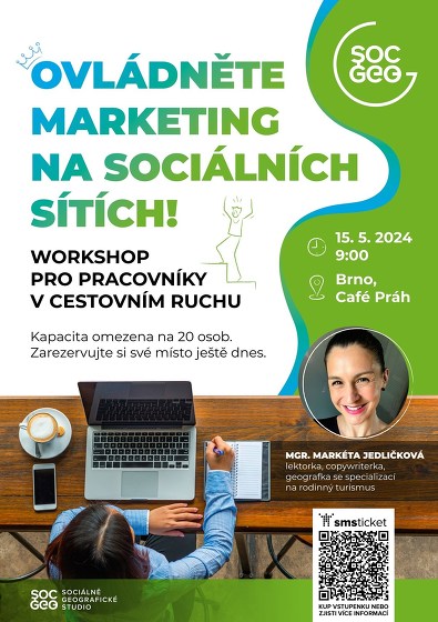 Plakát události Workshop - Ovládněte marketing na sociálních sítích