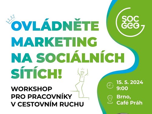 Plakát události Workshop - Ovládněte marketing na sociálních sítích