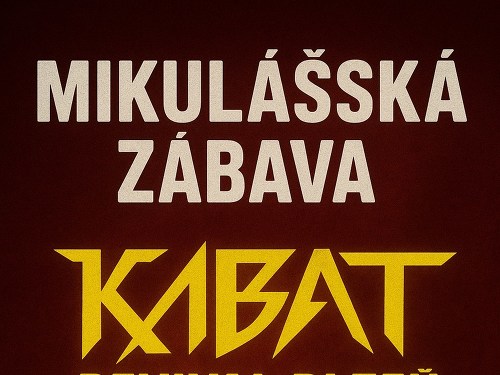 Plakát události Mikulášská zábava – Kabát Revival Plzeň & Moby Dick Rock
