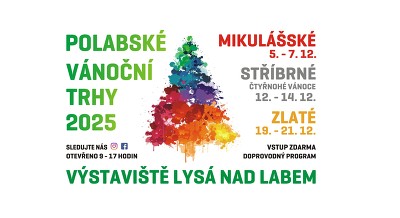 Plakát události Polabské vánoční trhy 2025