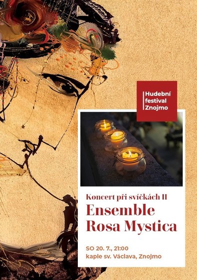 Plakát události KONCERT PŘI SVÍČKÁCH II.: Ensemble Rosa Mystica