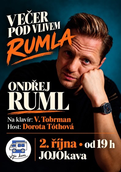 Plakát události Večer pod vlivem Rumla