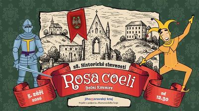 Plakát události Historické slavnosti Rosa coeli