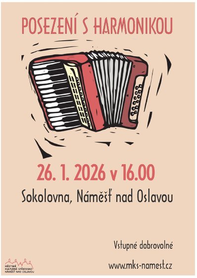 Plakát události Posezení s harmonikou