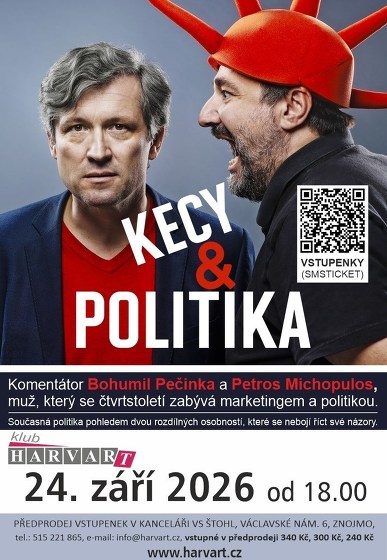 Plakát události Kecy & Politika