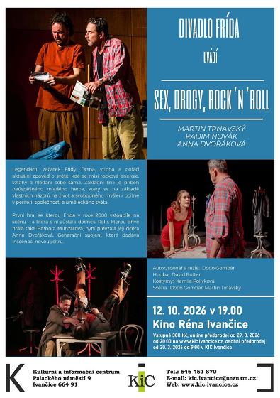 Plakát události Sex, drogy, rock´n´roll