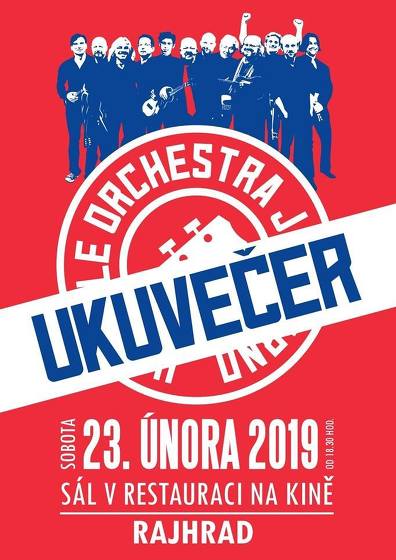 Plakát události Ukulele Orchestra jako Brno