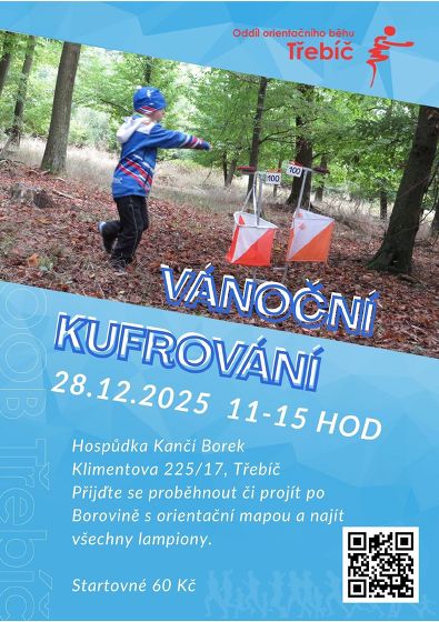 Plakát události Třebíčské vánoční kufrování 2025