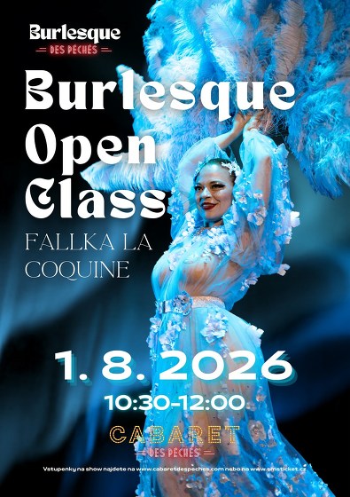 Plakát události Burlesque Open Class