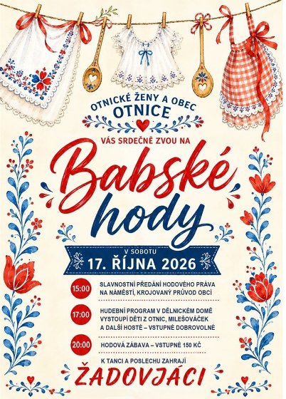 Plakát události Babské hody
