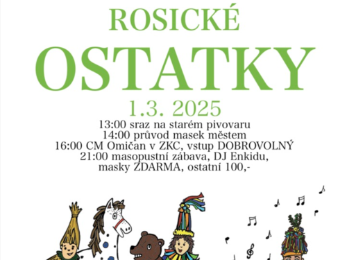 Plakát události Rosické ostatky