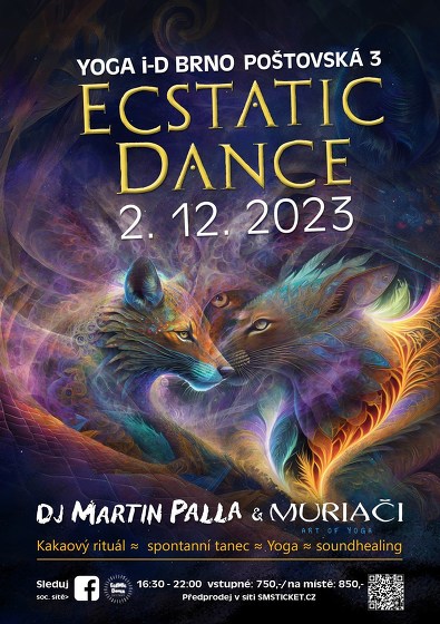Plakát události Ecstatic dance
