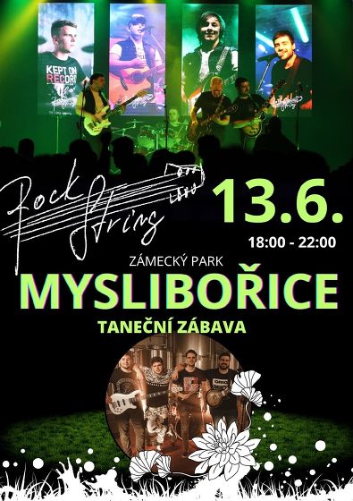 Plakát události Rock String - Myslibořice