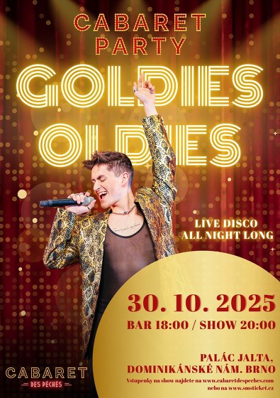 Plakát události Nesmrtelní Goldies: Kabaret ze záhrobí