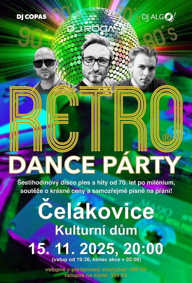 Plakát události Retro dance párty