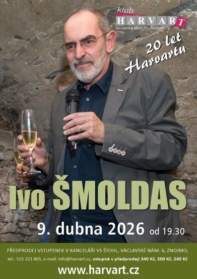 Plakát události Ivo Šmoldas