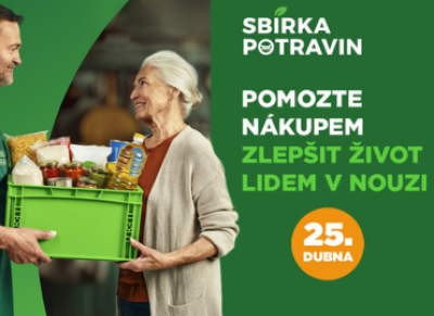 Plakát události Sbírka potravin v Rajhradě