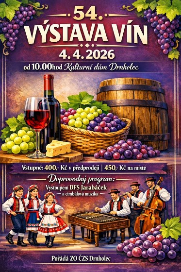 Plakát události Výstava vín