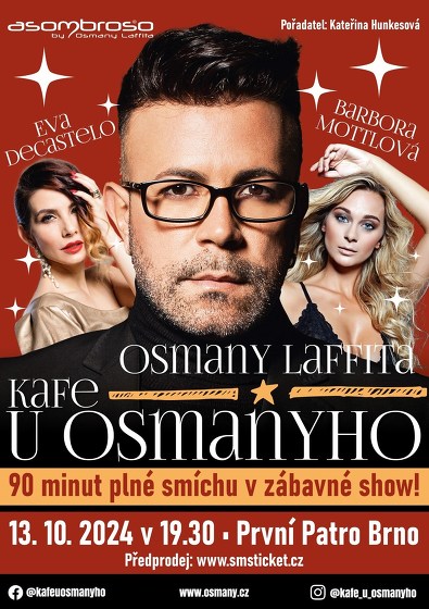 Plakát události Kafe u Osmanyho