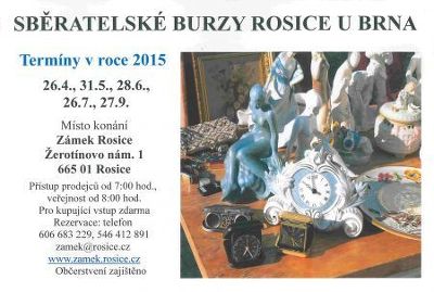 Plakát události Sběratelské burzy 