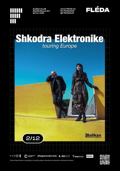 Plakát události Shkodra Elektronike (ALB): Europe tour, new album!