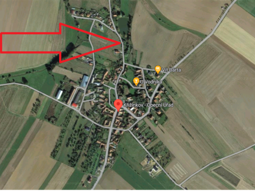 SLEVA - Prodej pozemku 1 187 m2, Křižínkov