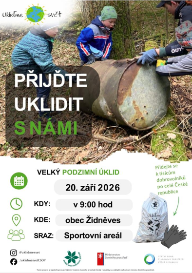 Plakát události Velký podzimní úklid