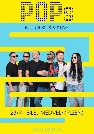 Plakát události POPs u Medvěda - Best Of 80' & 90'