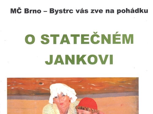 Plakát události O statečném Jankovi