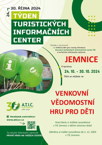 Plakát události Týden Turistických informačních center