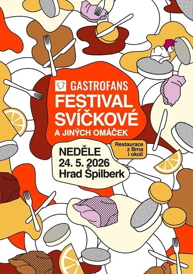 Plakát události GASTROFANS FESTIVAL SVÍČKOVÉ a jiných omáček 2026