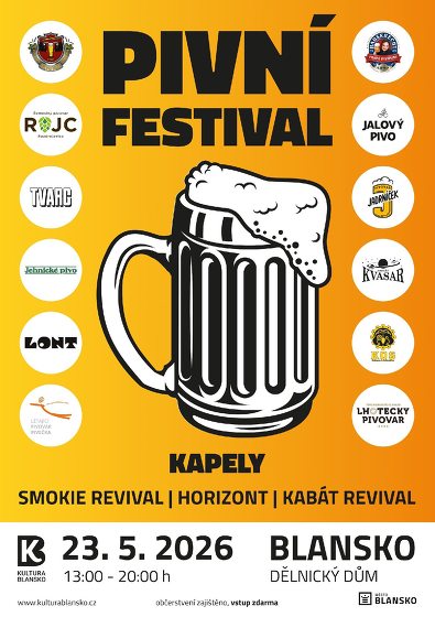 Plakát události Pivní festival 2026