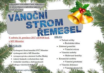 Plakát události Vánoční strom řemesel
